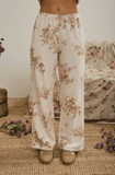 Floral Toile Lounge Pant