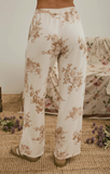 Floral Toile Lounge Pant