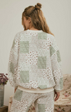 Vintage Fall Patchwork Knit