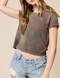 Free Bird Puff Graphic Tee