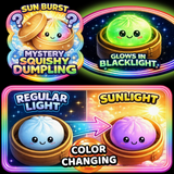 **Color Changing** Sun Burst Dumpling