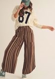 Tulip Stripe Denim Pant