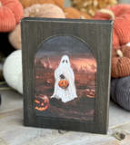 Pumpkin Pickin' Framed Print