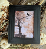 Spooky Tree Framed Print