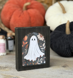Boo-tiful Ghost Arch Framed Print