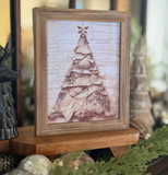 Paper Tree Framed Print