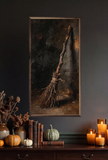 8" X 16" The Witch Broom