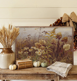 16" X 10" Late Season Wildflower Meadow