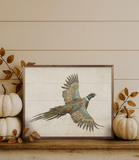 10" X 8" Pheasant