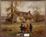 10" X 8" Halloween Kids