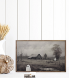 8" X 5" Barn + Ghosts