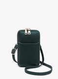 Payton Crossbody Wallet - Emerald