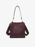 Penny Bucket Bag - Cherry Lacquer