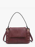 Juliana Flapover Crossbody - Merlot