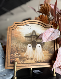 Provincial Mansion Ghosts Framed Art