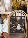 8" Greenhouse Ghost Framed Art