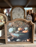 Provincial Pumpkins Framed Art