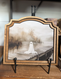 Provincial Dock Ghost Framed Art
