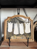 Provincial Ghost Laundry Framed Art