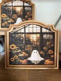 Provincial Greenhouse Ghost Framed Art