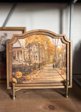 Provincial Halloween Street Framed Art