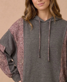 Curvy Bubble Block Hoode