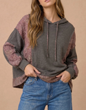 Curvy Bubble Block Hoode