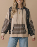 Curvy Oversized Kangaroo Pocket Hoodie