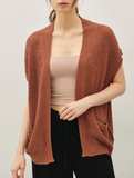 Breezy Short Sleeve Knit Cardigan