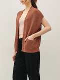 Breezy Short Sleeve Knit Cardigan