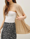 Breezy Short Sleeve Knit Cardigan