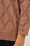 Pointelle Knit Cardigan