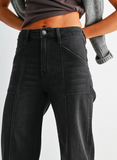 Mica High Rise Ankle Trouser Hem Jean