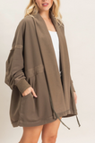 Olive Leisure Cardigan