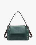 Juliana Flapover Crossbody - Dark Teal