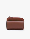Joanna Faux Suede Wallet - Brown