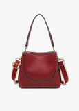 Corinna Bucket Bag - Wine