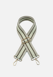Dotted Guitar Strap - Beige