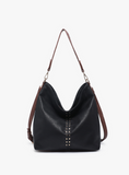 Emery Slouchy Hobo - Black/Brown