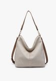 Emery Slouchy Hobo - Cotton/Brown