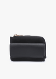 Joanna Faux Suede Wallet - Black