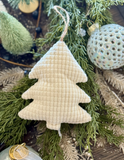 Chiffon Cross Cord Tree Ornament