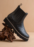 Myra Woven Chelsea Boot
