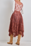Wanderer Long Lace Tie Top