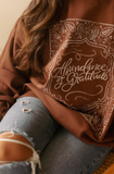 "Abundance Of Gratitude" Crewneck