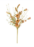 Eucalyptus + Orange Daisy Pick