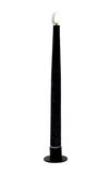 Tall Black LED Taper