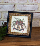7" Brown + Gold Bell Frame