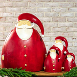 Whimsical Metal St. Nick