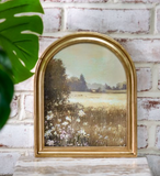 8x10 Arched Gold Landscape